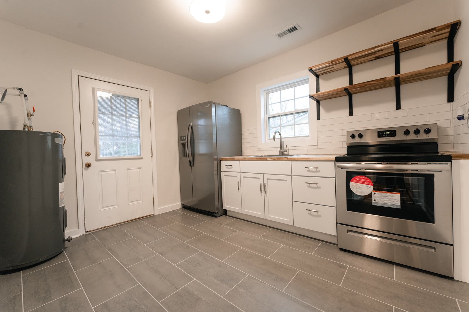 Renovated kitchen